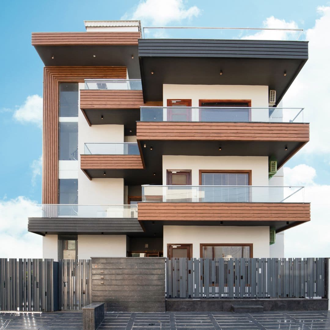 Hisar Residence with Metaldhara ACP Louvers