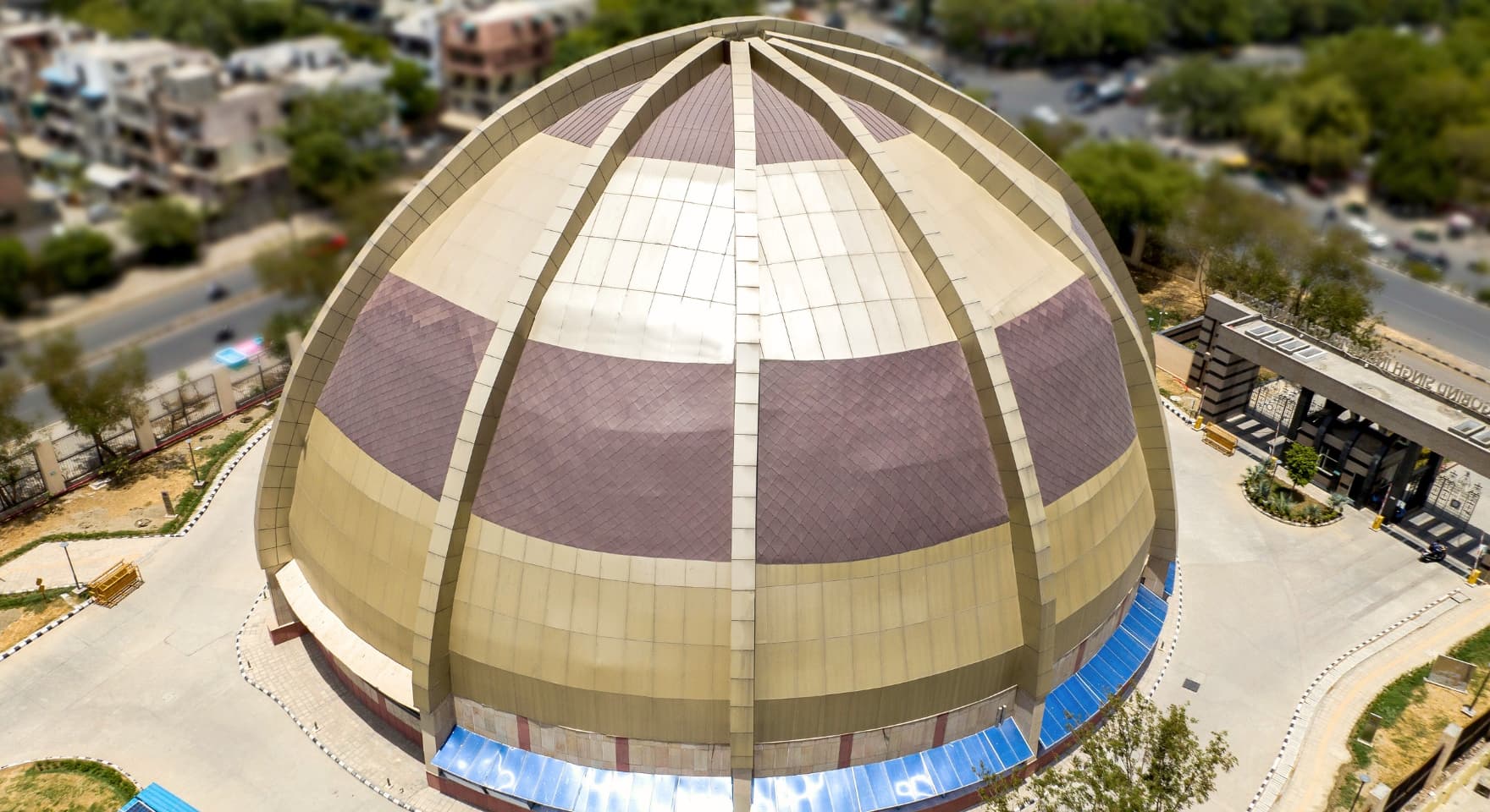 Guru Gobind Singh University Done Zinc Roofing